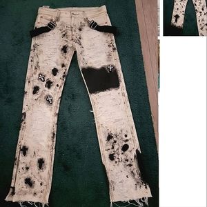 Levi's 513 Designer Pants W,30 L,32 Bleach white